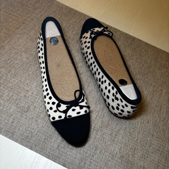 VIVAIA Almond-Toe Bow Flats (Tiana) EU 43/ US 11 - Picture 6 of 10